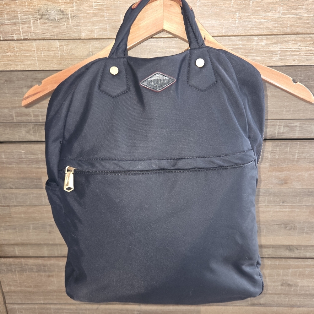 MZ Wallace Black Soho Nylon Backpack Versatile Excellent Pre-Loved Condition - Picture 7 of 11